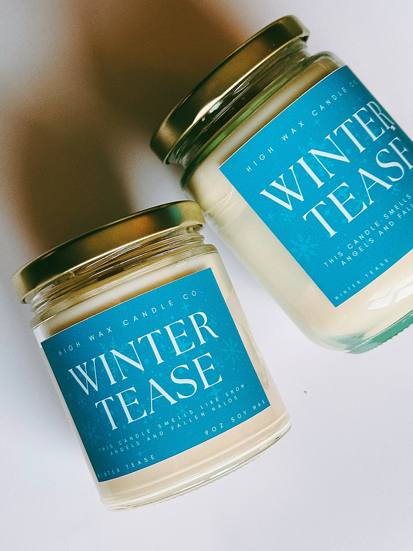 12.5oz conversation candles - Winter Tease *best seller*