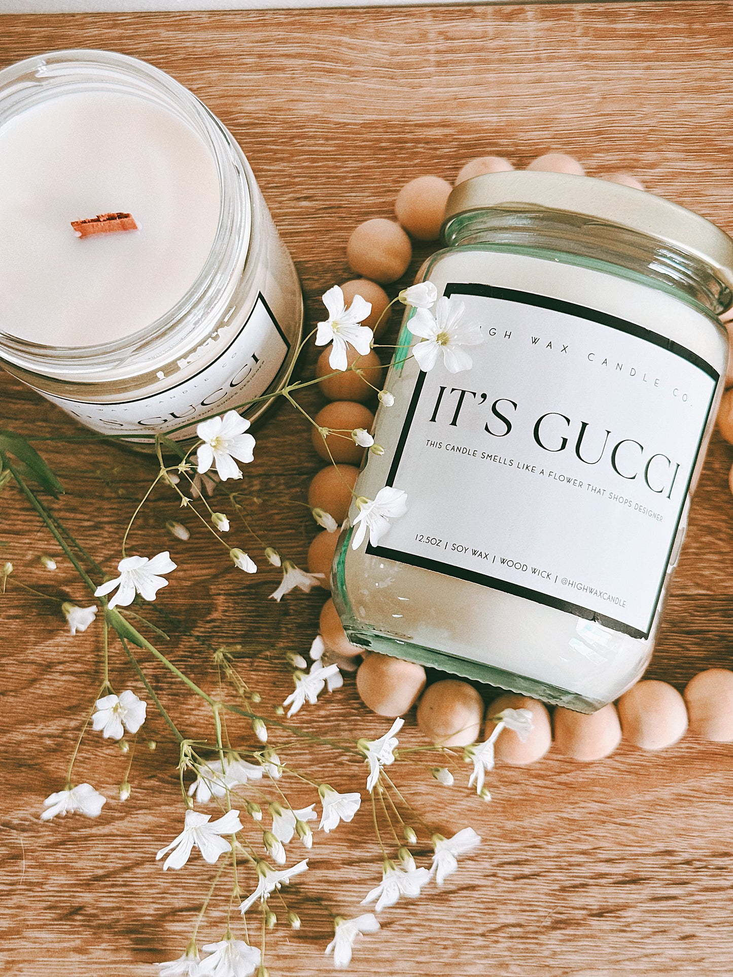 12.5oz/9oz conversation candles - GUCCI BLOSSOM DUPE