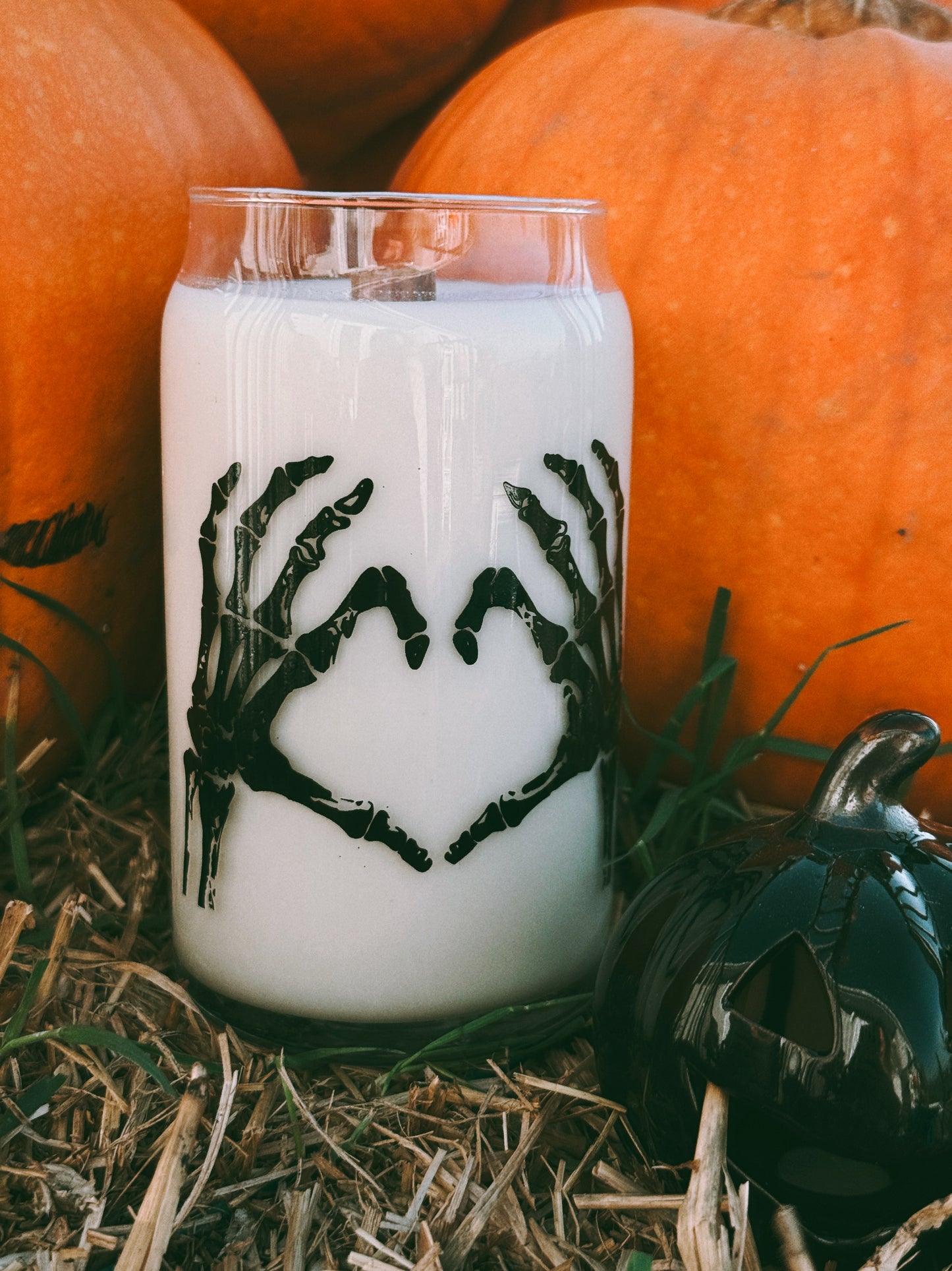 Halloween beer can candles 16oz - mad moon (top seller)