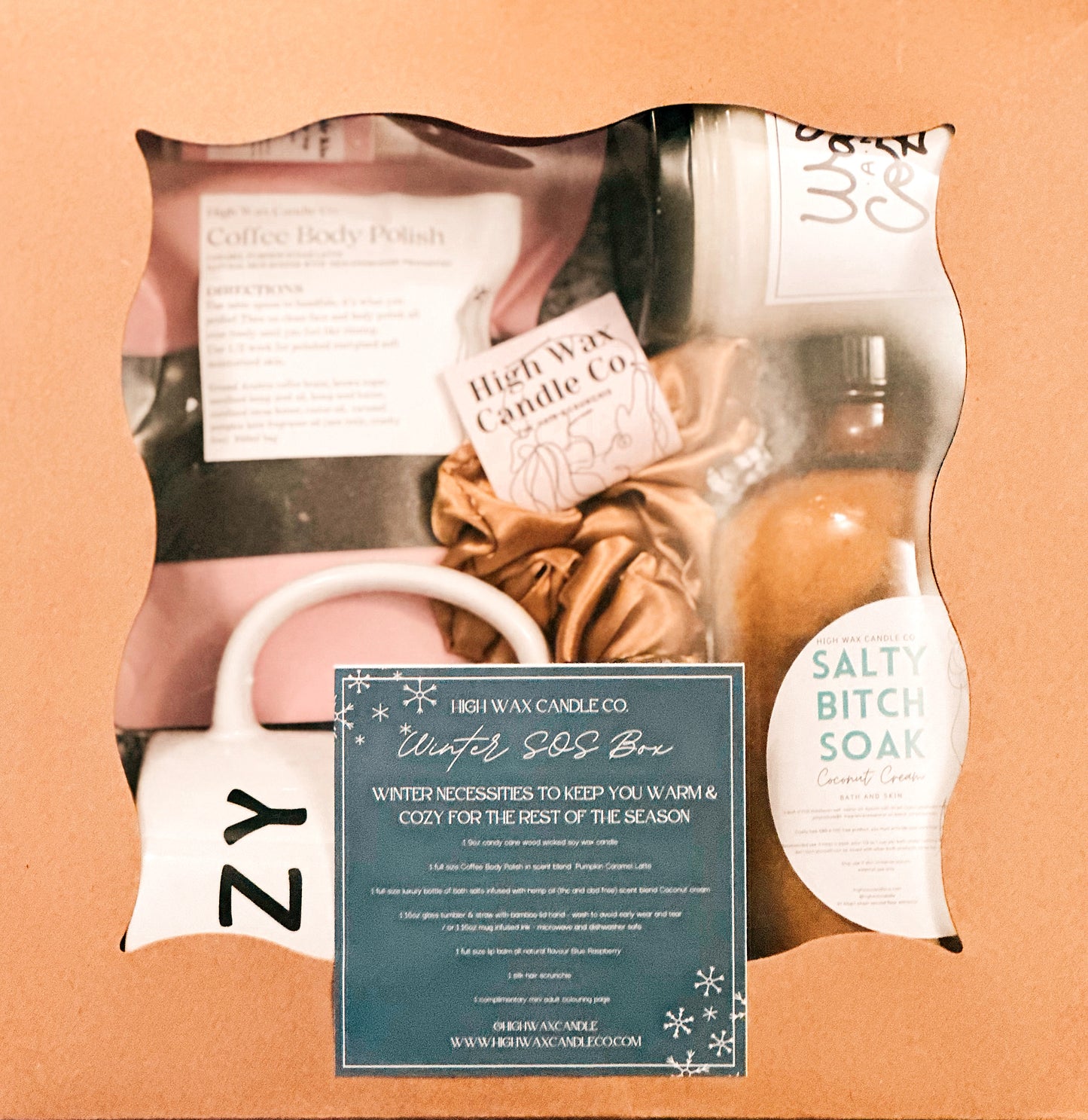 Winter SOS candle box - 2 assorted styles