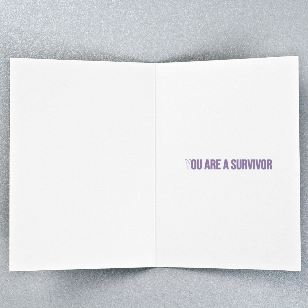 Get well / rest greeting cards - Fuck cancer