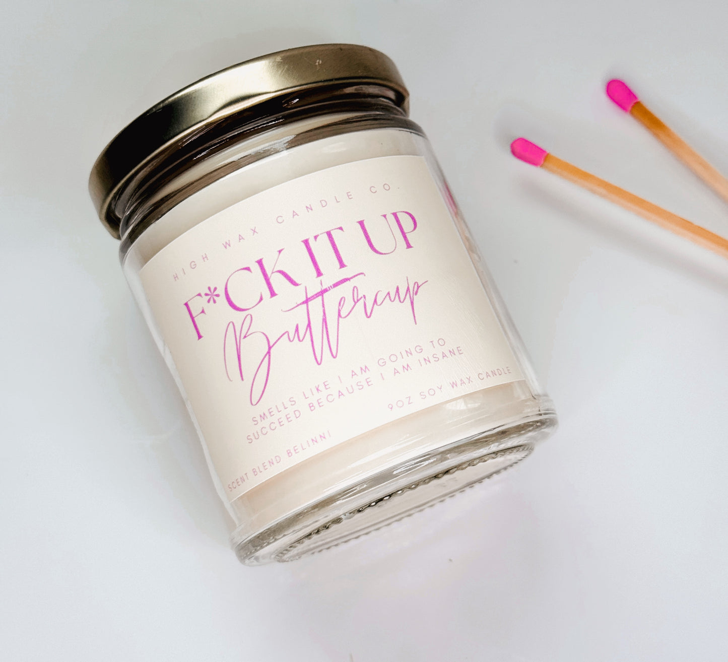 9oz conversation candles - Bellini