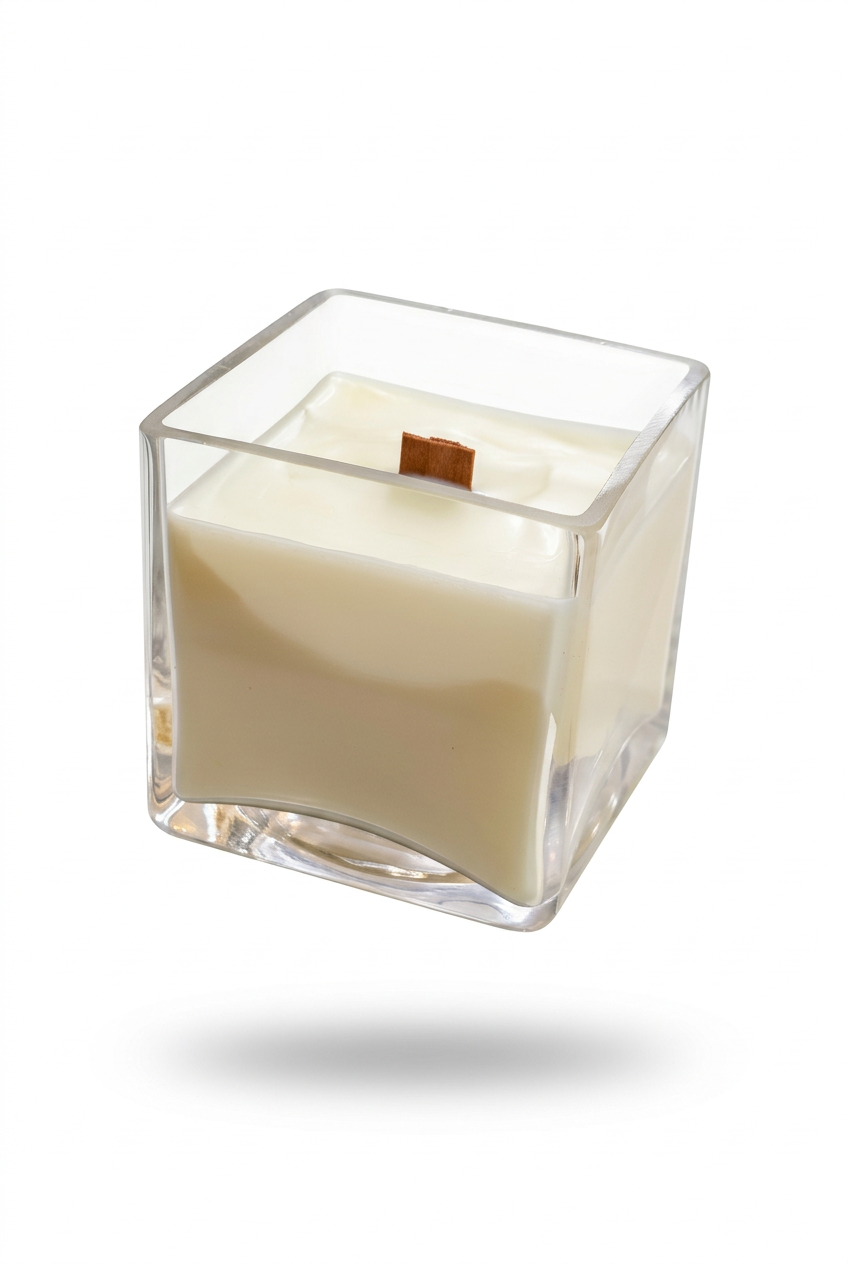 RAISIN BUTTER TART | 10oz/8oz THRIFTED curated Glassware Candle | High Wax Candle Co.
