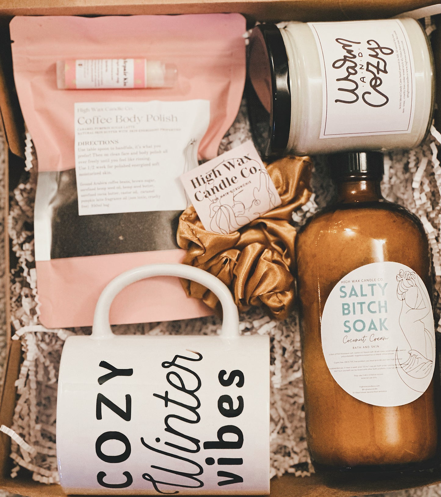 Winter SOS candle box - 2 assorted styles