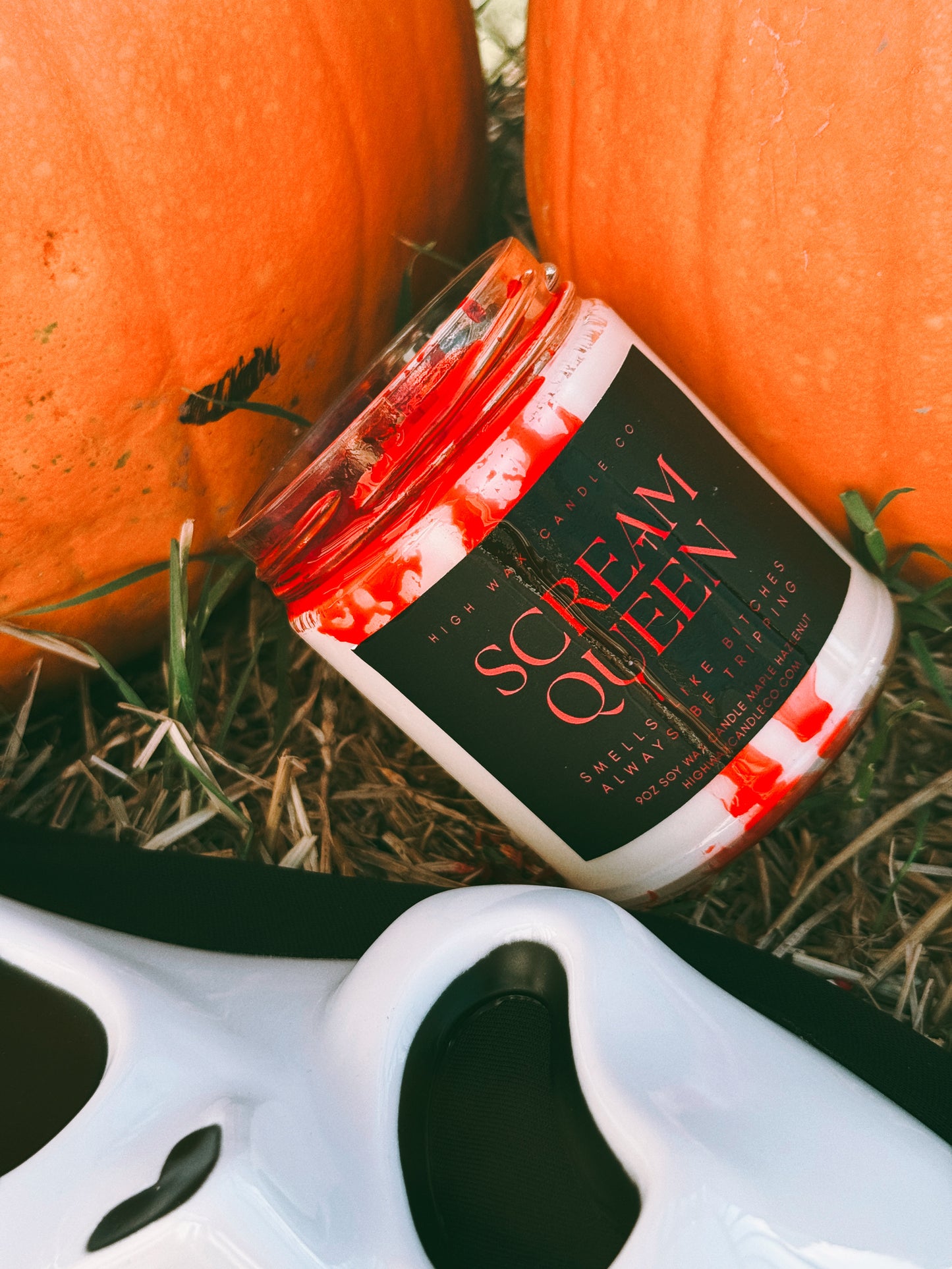 9oz conversation candles - maple syrup and hazelnut
