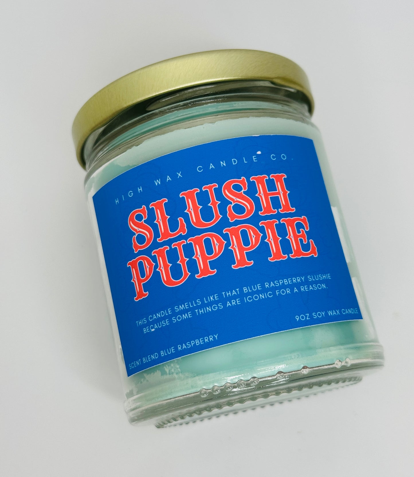 9oz conversation candles - Blue Raspberry