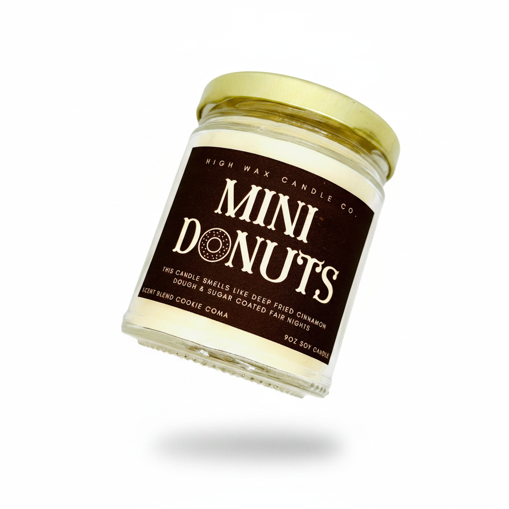 9oz conversation candles - Mini Donuts