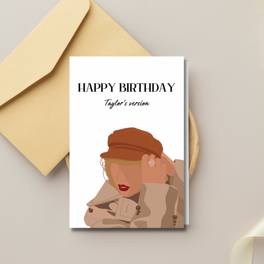 Birthday card - Taylor’s version