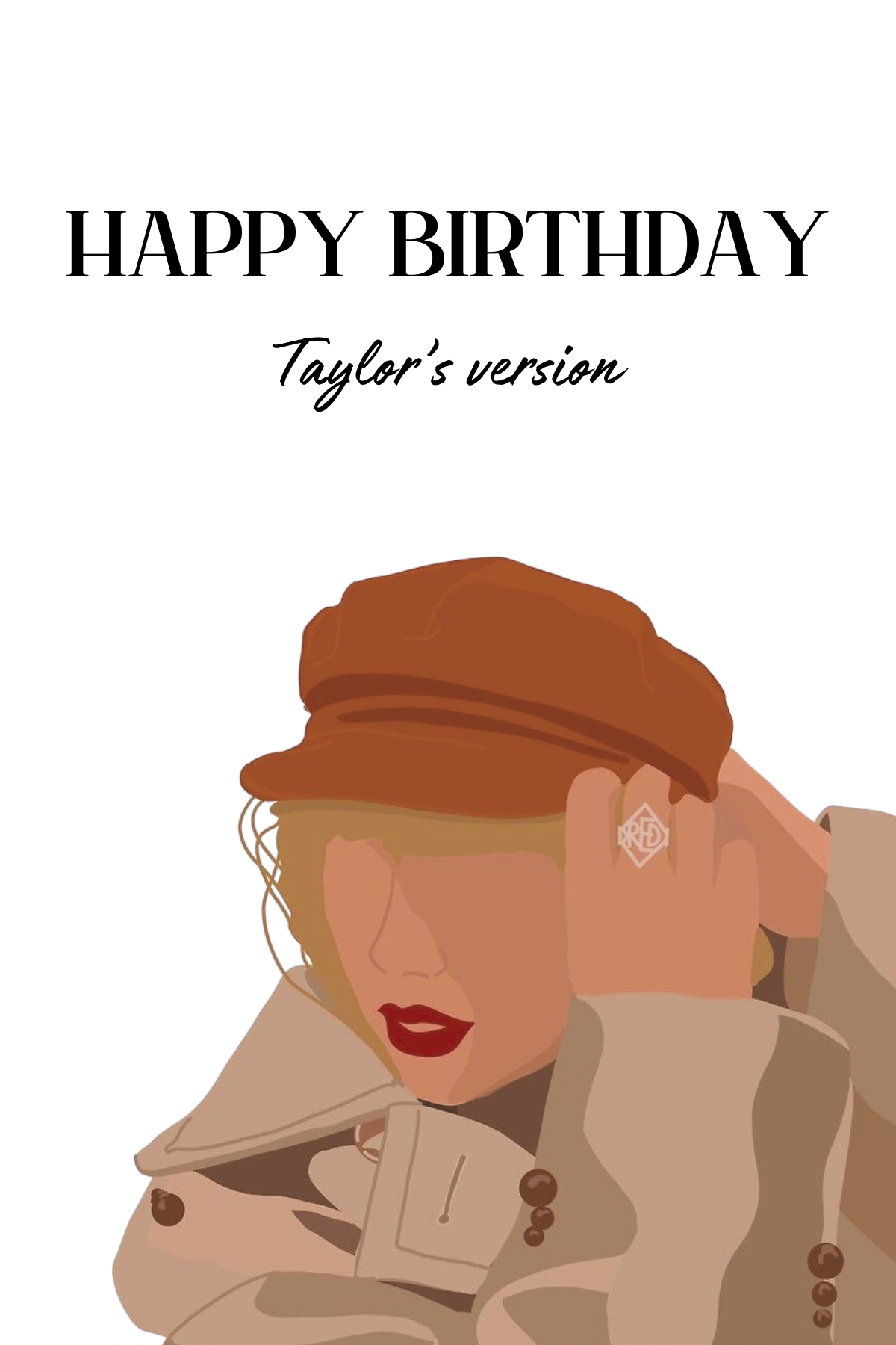 Birthday card - Taylor’s version