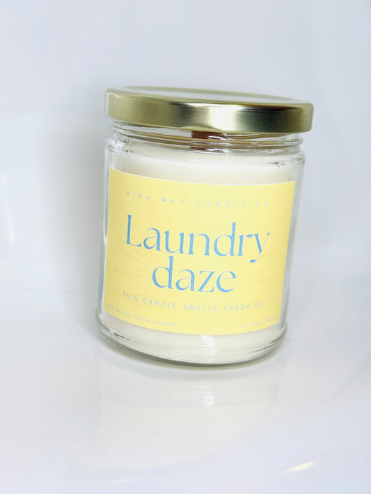 9oz conversation candles - Fresh Laundry *best seller*