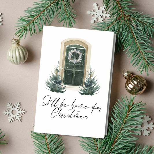 Christmas cards - I’ll be home for Christmas