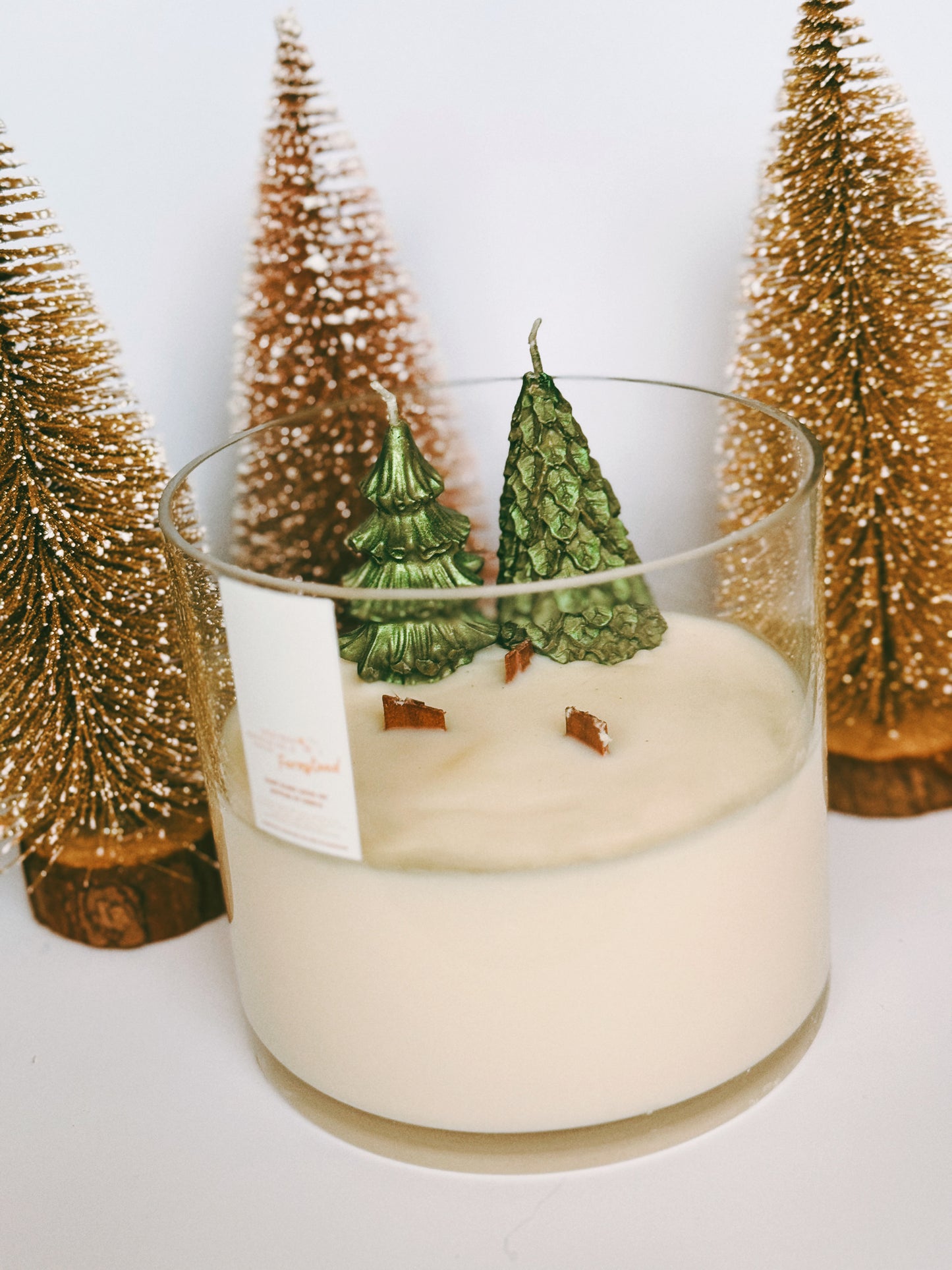 Thrifted glassware candles - blood orange marmalade