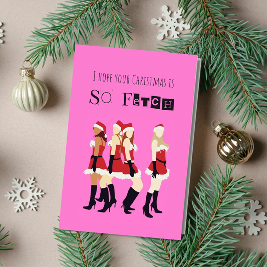 Christmas cards - I hope your Christmas is so fetch