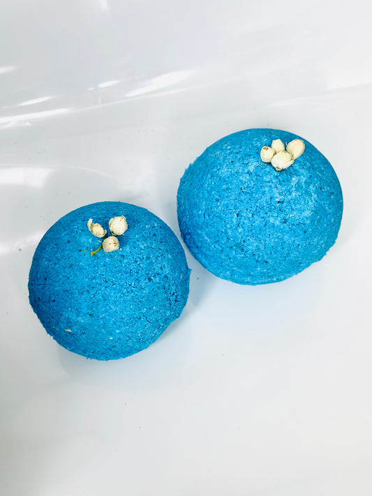 Bath Bombs (package free) - Clary Sage & Lavender with soothing effects