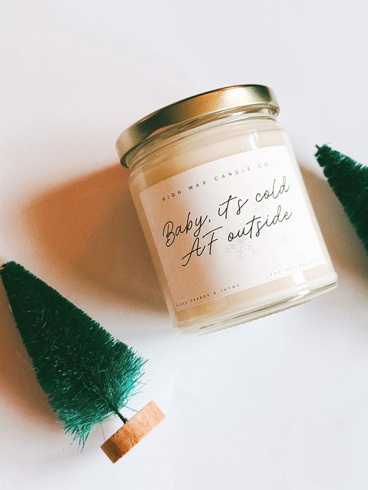 9oz conversation candles - Blood Orange Marmalade