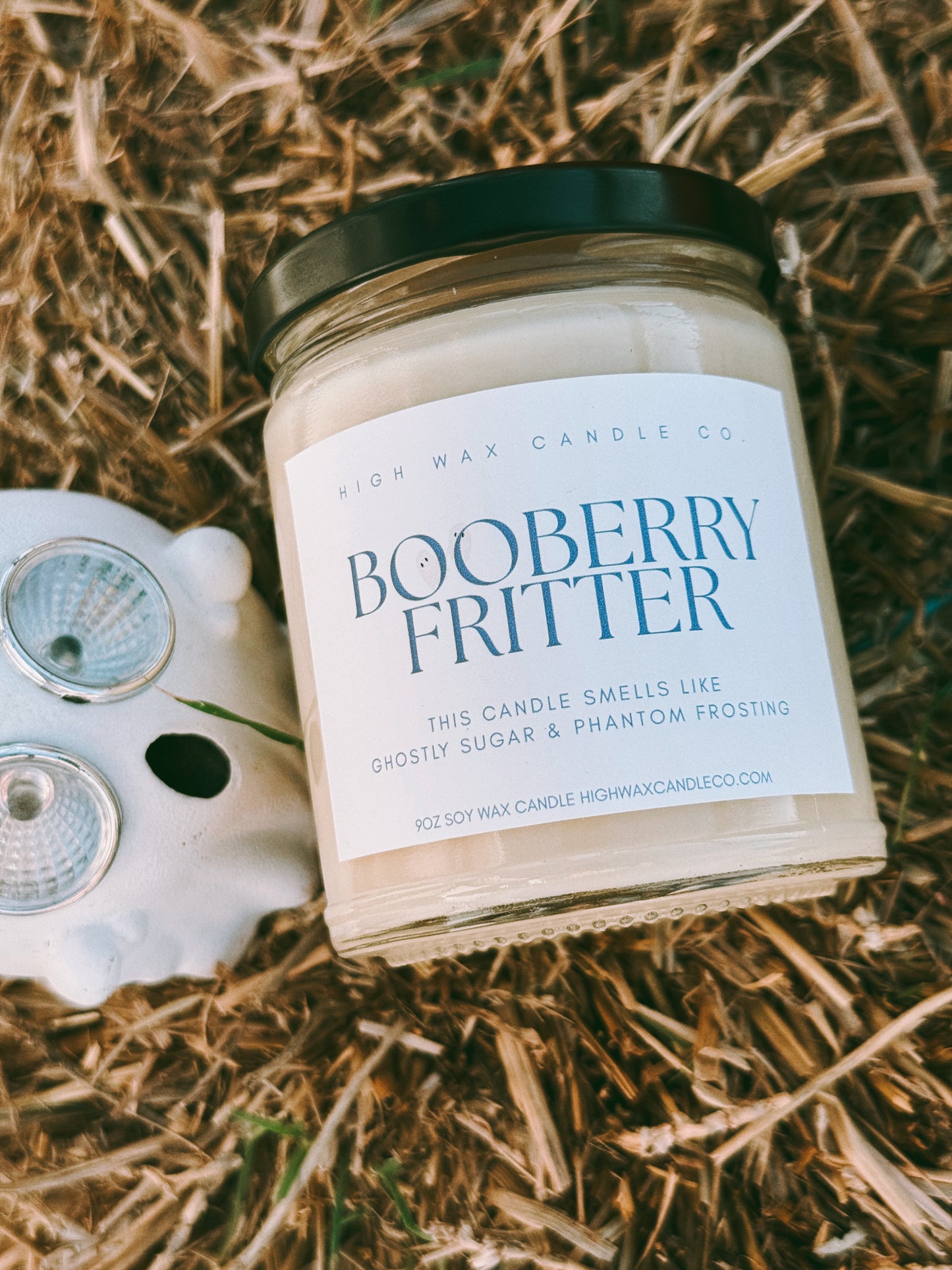 9oz conversation candles - blueberry fritter