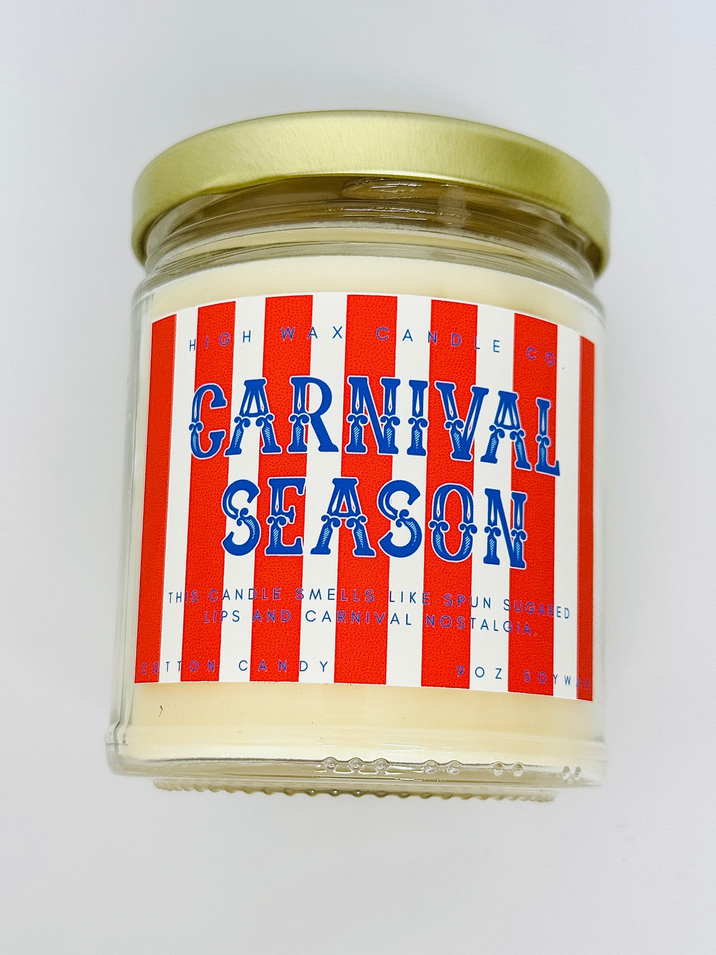 9oz conversation candles - Cotton Candy