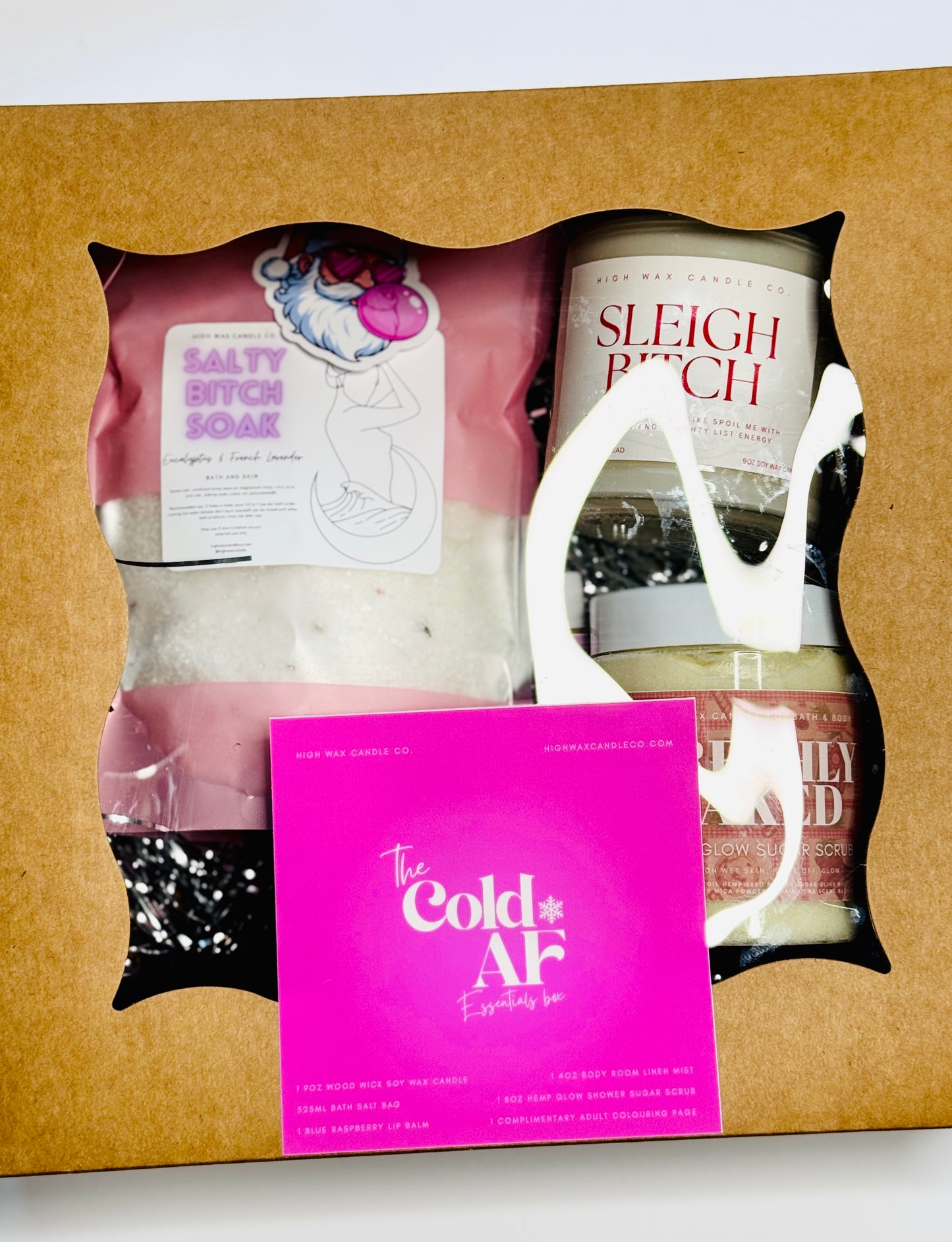 COLD AF - curated seasonal gift box of all high wax items