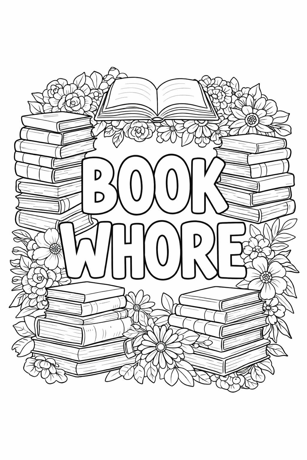 Colouring pages *DOWNLOAD OPTION AVAILABLE* - BOOK WHORE
