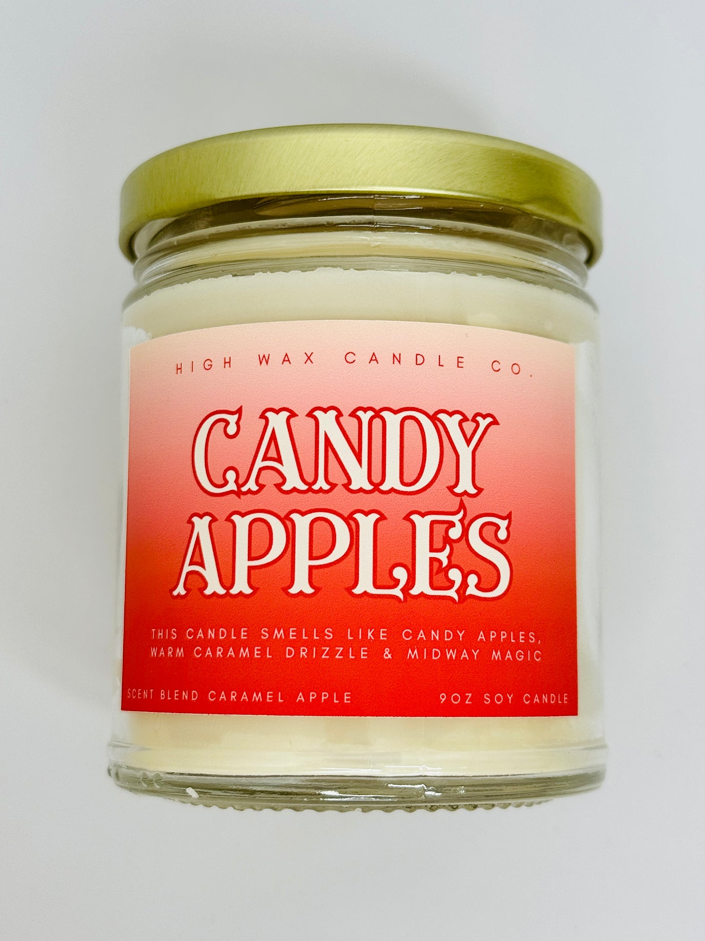 9oz conversation candles - Caramel Apples (in-house blend can only be found here)