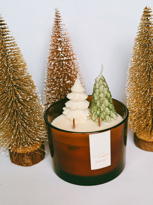 Thrifted glassware candles - blood orange marmalade