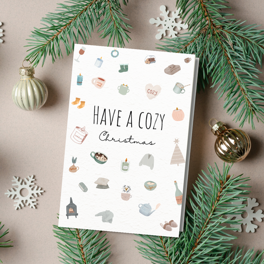 Christmas cards - have a cozy Christmas