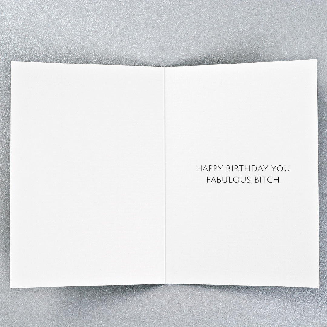 Birthday card -  lie about your age