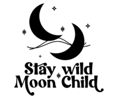 Vinyl vehicle decals - stay wild moon child