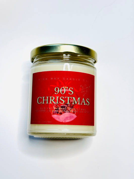 9oz conversation candles - Old Fashion Christmas
