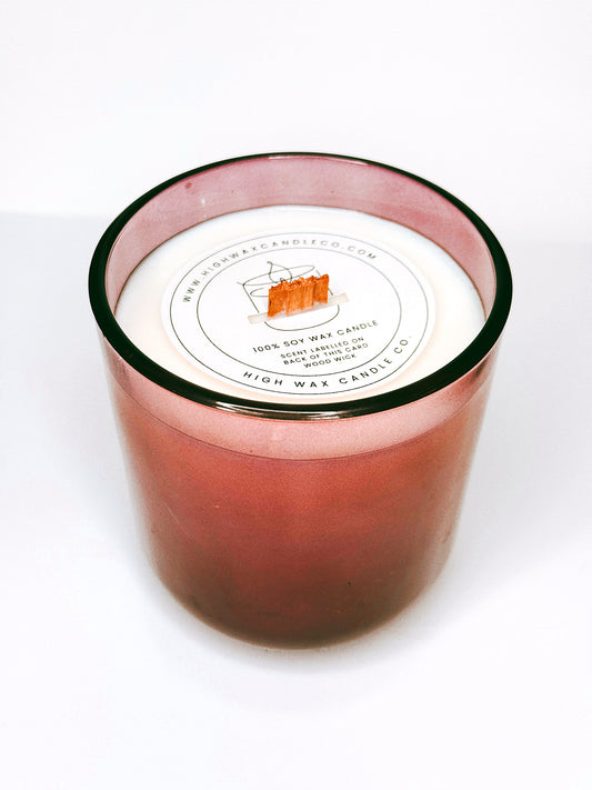 Thrifted glassware candles - mad moon (top seller)