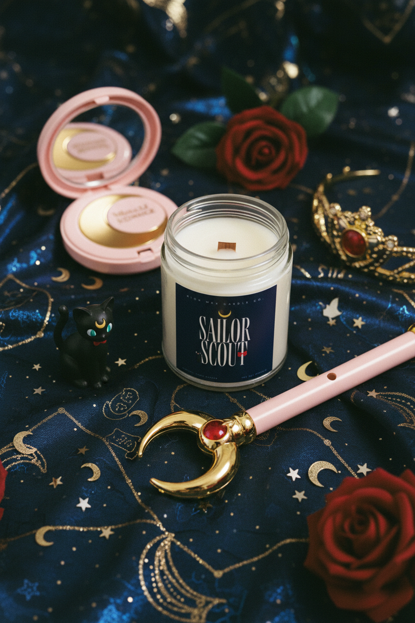 Magical Moon Garden | 9oz Soy Candle | High Wax Candle Co.