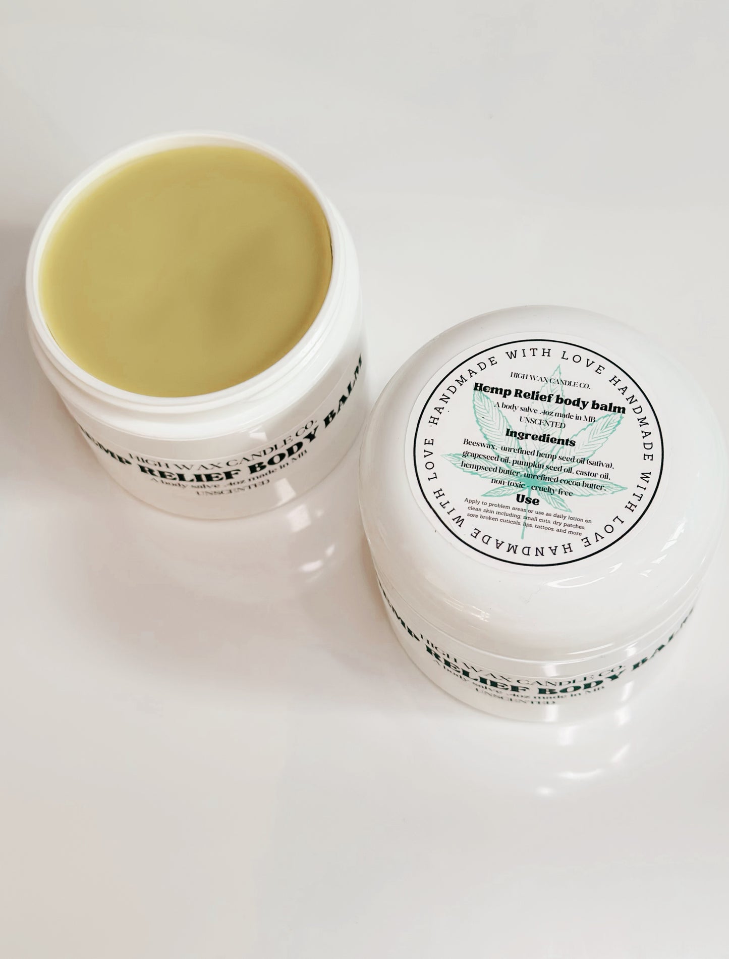 Hemp seed face & body balm (salve)