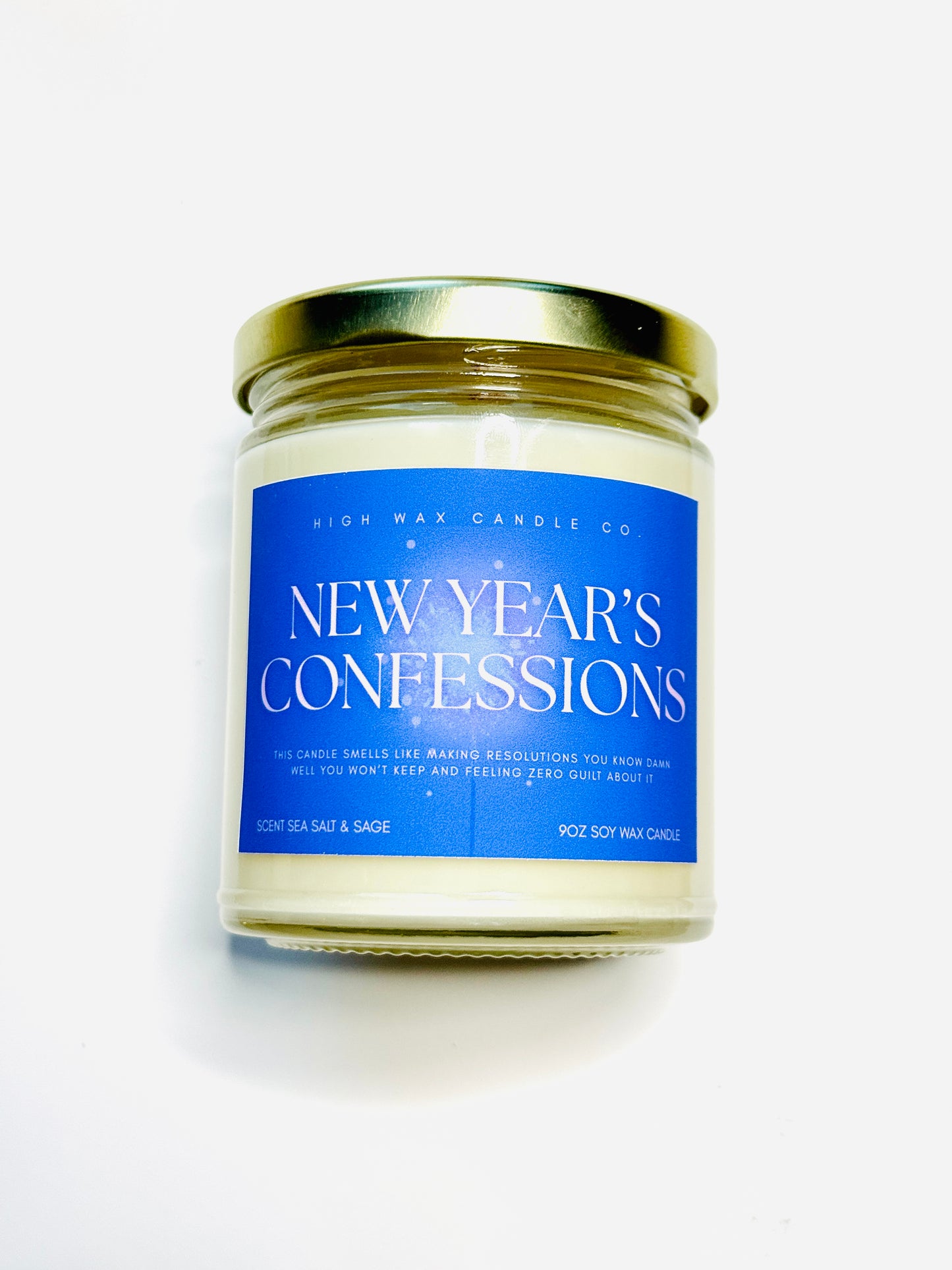 9oz conversation candles - Sea salt & Sage *popular choice*