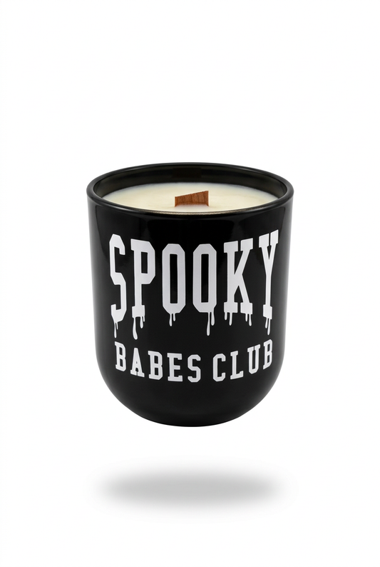 BLUEBERRY FRITTER | 10oz NEW curated Glassware Candle | High Wax Candle Co.