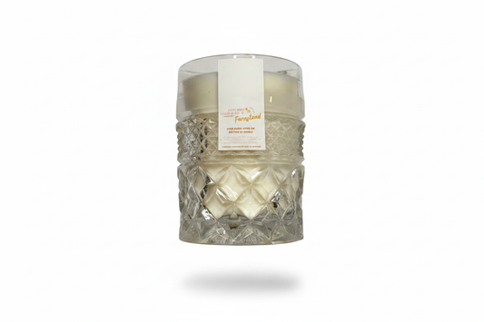 Orange Vanilla Cashmere | 12oz Thrifted Glassware Candle | High Wax Candle Co.
