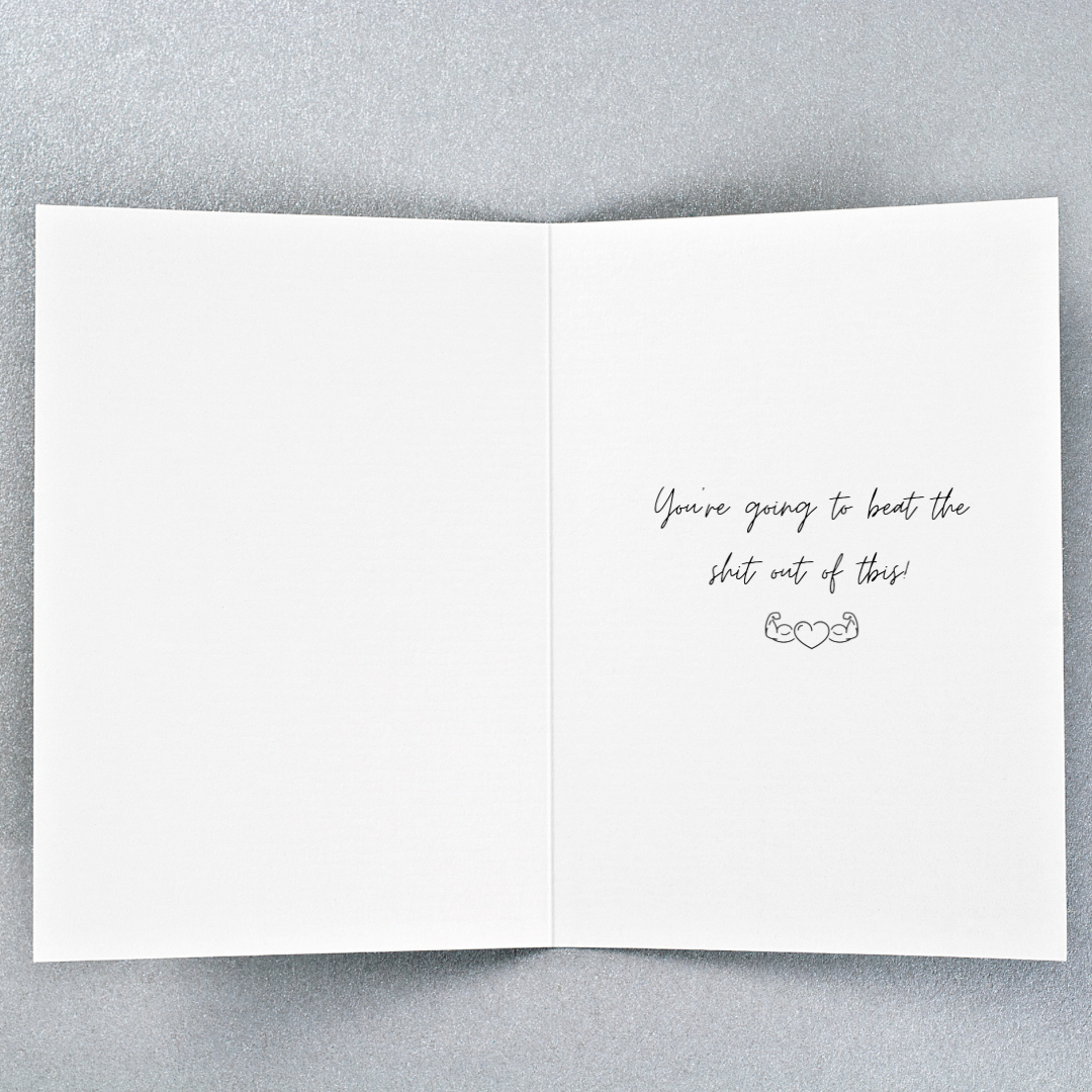 Get well / rest greeting cards -  Fuck cancer