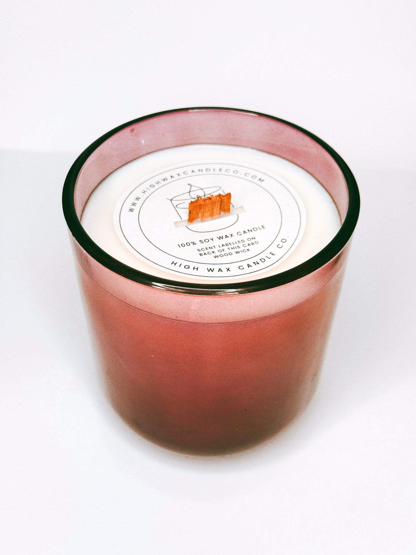 Thrifted glassware candles - mad moon (top seller)