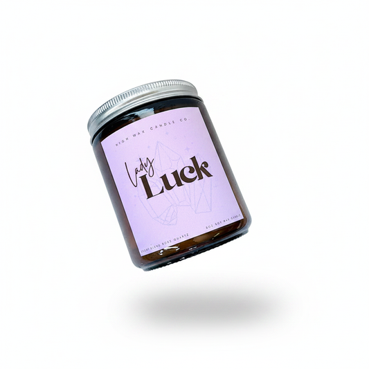 8oz apothecary candles - Rose Quartz