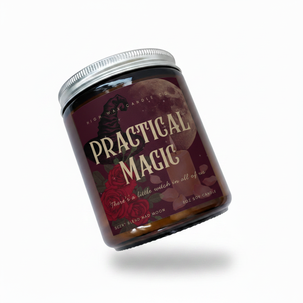 8oz apothecary candles - Mad Moon