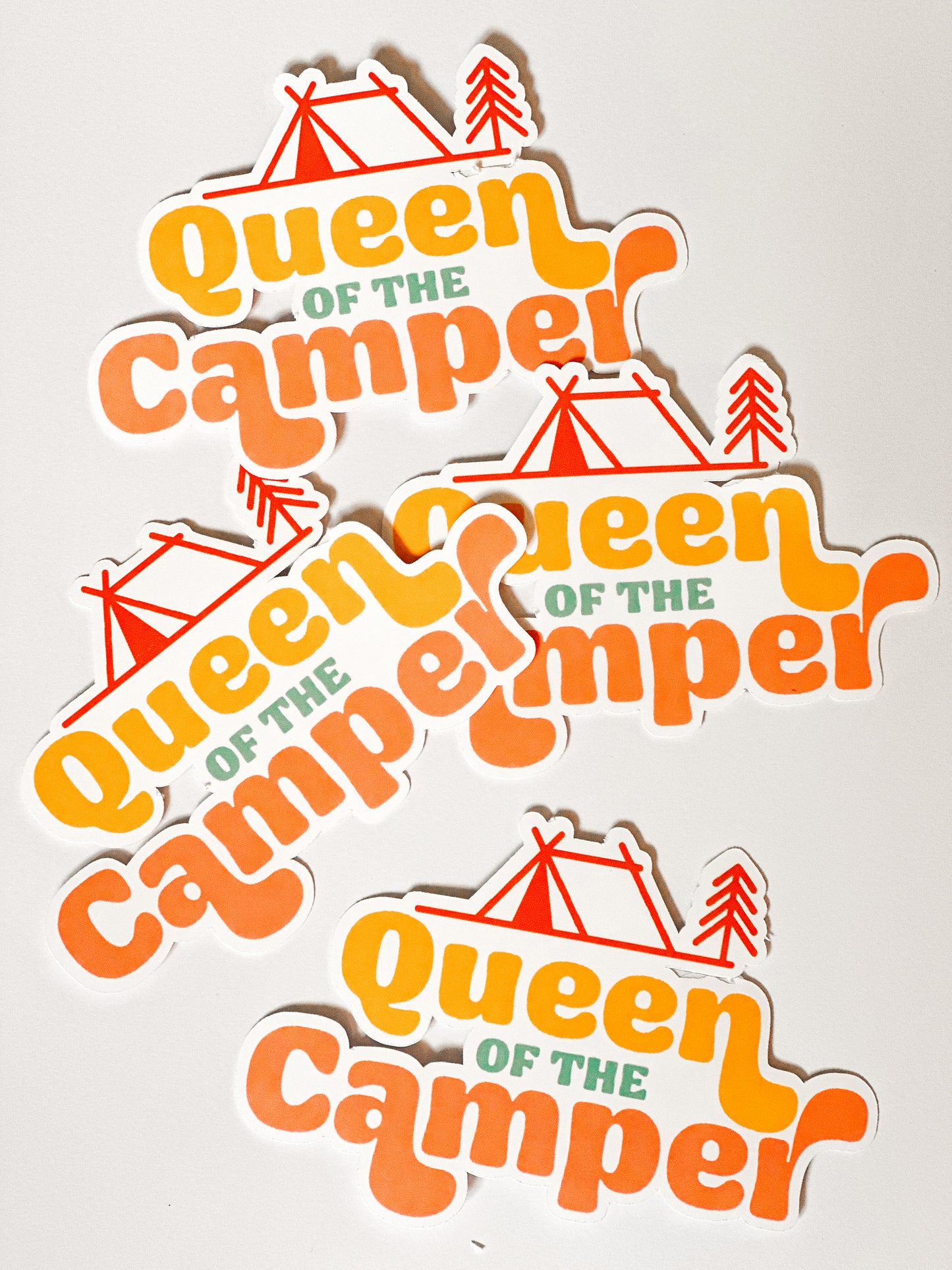 Stickers - queen of the camper
