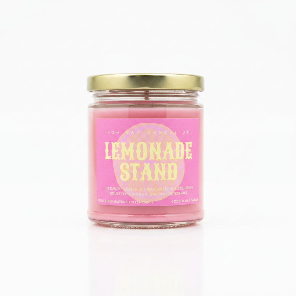 Lemonade Stand Candle Premium