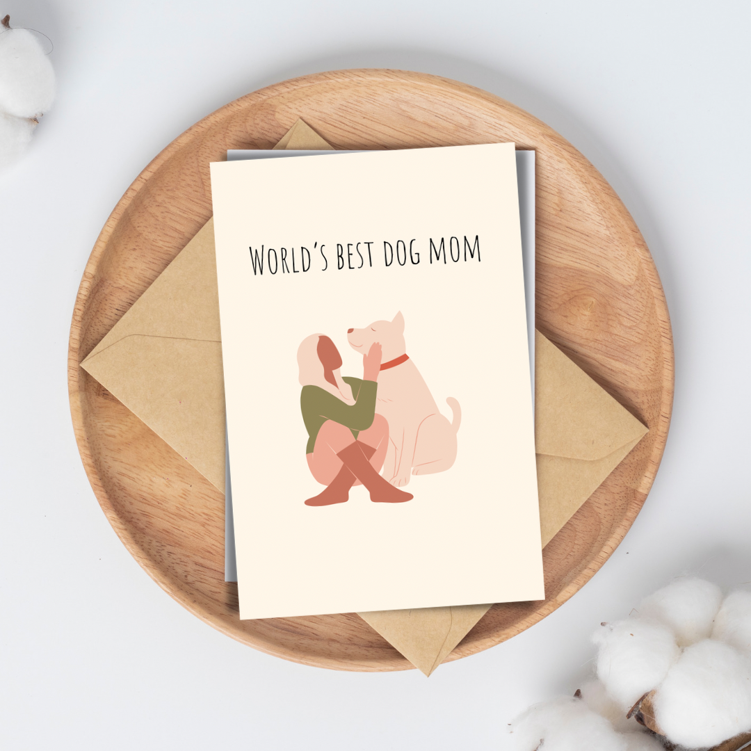 Birthday Card - Dog mom